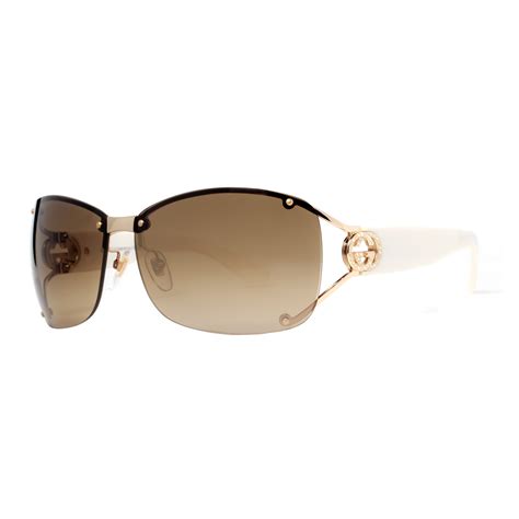 gucci rimless gradient sunglasses|Gucci rimless sunglasses for women.